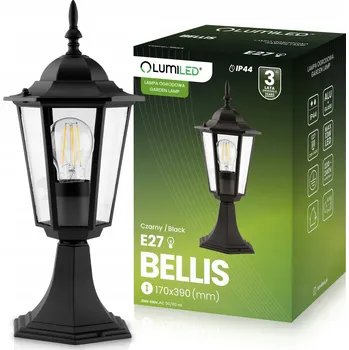 Venkovní osvětlení Osvětlovací sloupek Lumiled E27 42 cm černý