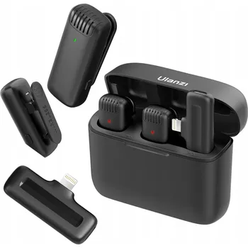 Mikrofon Bezdrátový mikrofonní set Ulanzi J12 s Lightning konektorem pro iPhone