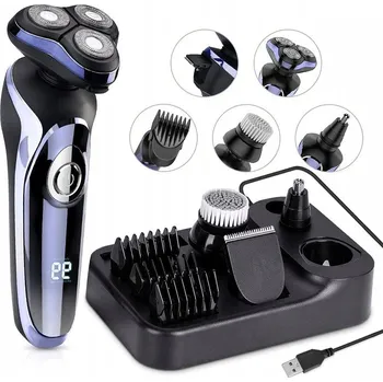 USB HOLICÍ STROJEK PÁNSKÝ ZASTŘIHOVAČ HOLICÍHO STROJKU 4V1