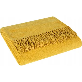 deka AKRYLOVÁ DEKA 130X170 ŽLUTÁ EUROFIRANY