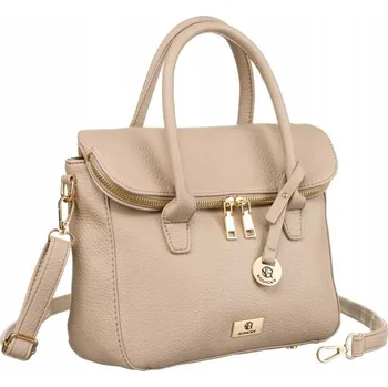 Kabelka Taška kabelka přes rameno Rovicky , eko kůže béžová