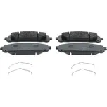 Sada brzdových destiček, vždy 4 kusy v sadě BOSCH 0 986 460 310