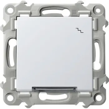 vypínač Schodišťový přepínač s podsvícením Bílý Ospel Szafir