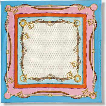 Šátek Šátek s přídavkem hedvábí Pinko 106656.A39N béžová 01X, vel. ONE SIZE