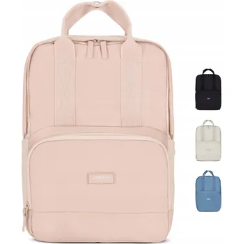 Městský batoh LARKSON Batoh Růžový 16palcový Notebook Voděodolný