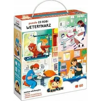 Puzzle CzuCzu Puzzle Co dělá veterinář 4+