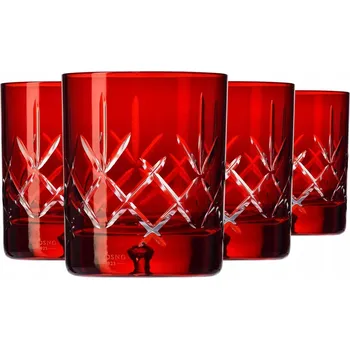 Sklenice Sklenice na whisky rubín , 6 ks, ananas