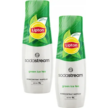 Sirup pro výrobník sody SODASTREAM Sada sirupů: SodaStream Lipton Ice Tea Green x2