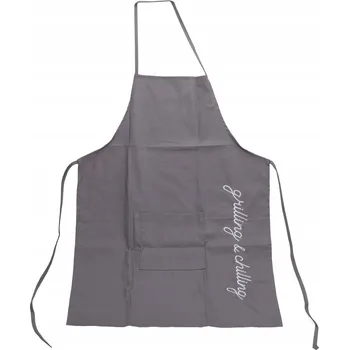 Kuchyňská zástěra Zástěra na grilování - bavlna, šedá
