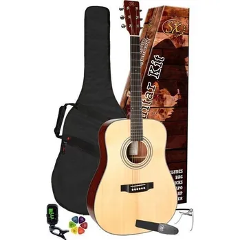 Kytara SX SD704K Natural Akustická kytara