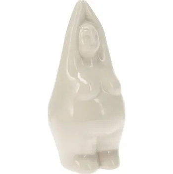 Obraz Soška JOGA, 9cm, bílá