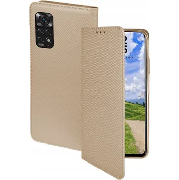 Pouzdro na mobilní telefon Flipové pouzdro Radian pro Xiaomi Redmi Note 11 4G / 11S zlaté