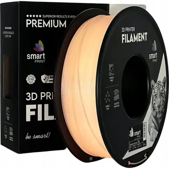 3D tisk Filament Smart Print PLA 1,75 mm 1 kg Svítící Žlutá | Luminous Yellow