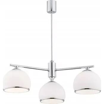 Stropní Svítidlo Marbella Argon E27 3x15W stříbrný 1487