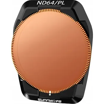 Dron HYBRIDNÍ FILTR 2v1 Polarizační PL + Šedý ND64 pro DJI AIR 3S 3 S + Pouzdro