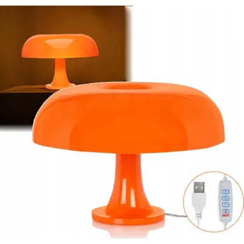 Stojací lampa STOJACÍ LAMPA VE TVARU HŘIBU SE 3 BARVAMI SVĚTLA PRO LOŽNICI, OBÝVACÍ POKOJ NEBO BAR