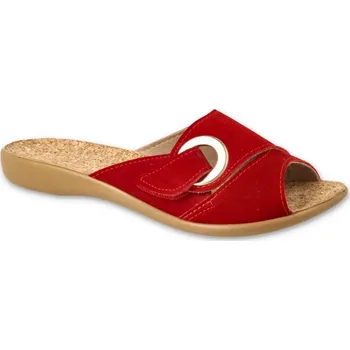 Dámské pantofle Pantofle papuče bačkory Befado 265D027 červené velikost: 37