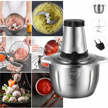 Kuchyňský mlýnek Sekáček Potravin NCRealher Elektrický mlýnek na maso 300 W