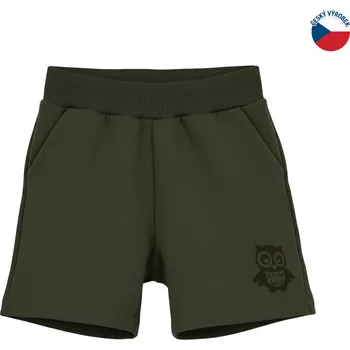 ZÁHOŘÍ Rudel ZÁHOŘÍ Dětské kraťasy - zelené sova Velikost: 146