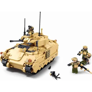 Stavebnice Sluban Sluban M38-B1363 Americký lehký tank M3A3 Bradley