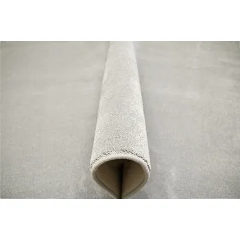 Koberec 150x200 cm ŠEDÝ LUXUSNÍ HUSTÝ KOBEREC SPLENDID S FILCEM DO OBÝVACÍHO POKOJE