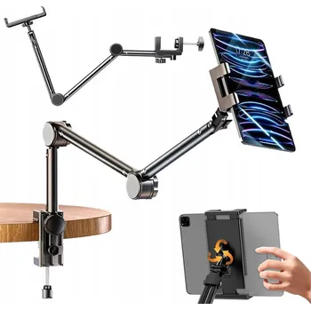 SKLÁDACÍ STOJAN NA STŮL PRO TELEFON A TABLET - 3 ÚROVNĚ NASTAVENÍ