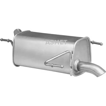 Tlumič výfuku Zadní tlumič výfuku ASMET 05.171