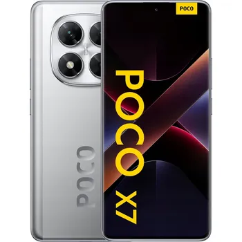 Mobilní telefon Smartphone poco X7 12 GB / 512 GB 5G stříbrný