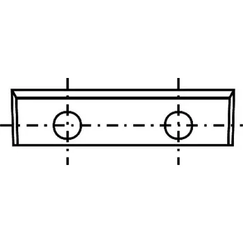 "IGM Žiletka tvrdokovová - 28x7x1,5 UNI"