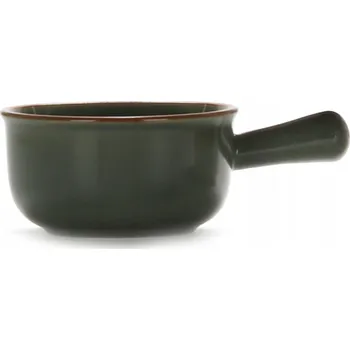 Keramická miska Cotta s rukojetí 18 x 6,5 cm, modrošedá