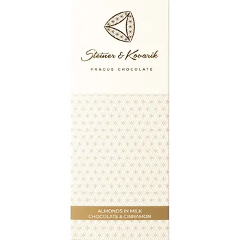 Mandle v mléčné čokoládě a skořici