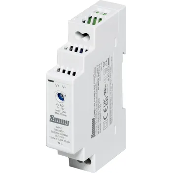 modulární přístroj a rozvaděč YSDS-15-12 Napájecí zdroj na DIN lištu 12 V / 1.25 A (Napájecí zdroj na DIN lištu 12 V / 1.25 A)