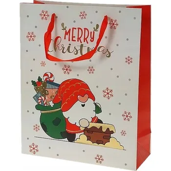 Obraz Dárková Taška 32x26x10cm MIX Vánoce