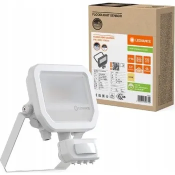 LED reflektor 8W 1200lm 4000K IP65 Bílý s pohybovým senzorem LEDVANCE