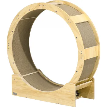 PawHut D30-791V00AK 91 cm přírodní dub