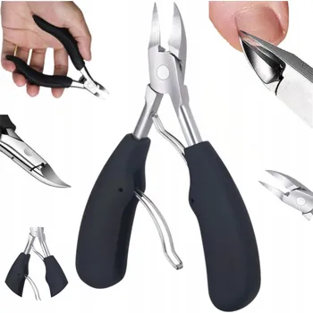 Kleště na nehty Kleštičky na Nehty Silné s Pilníkem Nerezová Ocel Pro Silné Nehty