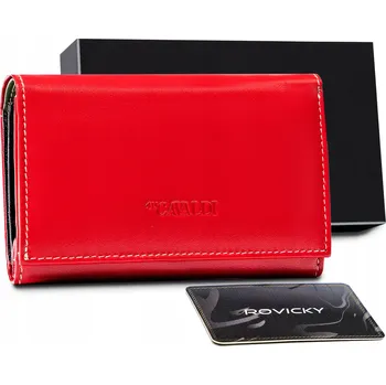 Peněženka Peněženka z pravé kůže červená RD-22-GCL-0948 RE-MU - dámská