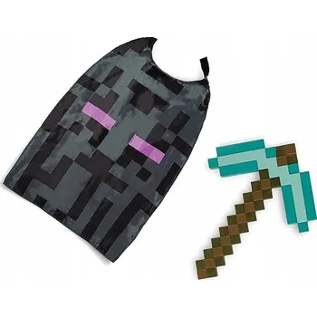 Karnevalový kostým Kostým Kostým Minecraft Krumpáč Pelerína Pixel Hra Dárek univerzální velikost