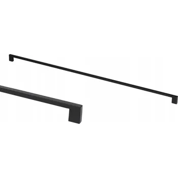 Nábytkové kování NÁBYTKOVÁ ÚCHYTKA ČERNÁ PRO NÁBYTEK SKŘÍNĚ 778/800MM 80CM LOFT DLOUHÁ BLISS AKS