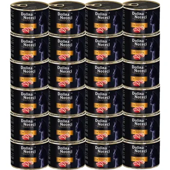Krmivo pro kočku Dolina Noteci Premium pro kočky s vysokým obsahem kachny 24x185g