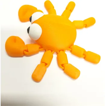 Figurka KRAB malý PLA Barva: Oranžová, Velikost: Malý 10-15g