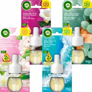 Osvěžovač vzduchu Air Wick Náhradní náplně do elektrického osvěžovače vzduchu 4 kusy MIX