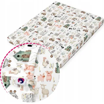 Prostěradlo Prostěradlo 100x100 do ohrádky, postýlky - VZORY