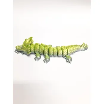 Figurka Drak duhový PLA Barva: do žluta, Velikost: Velký 25-40g