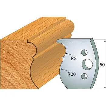 IGM profil 502 - pár nožů 50x4mm SP
