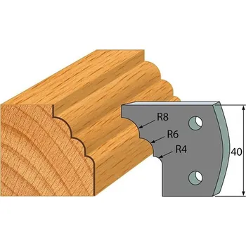 Fréza "IGM profil 133 - pár omezovačů 40x4mm SP"