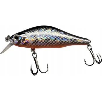 Umělá nástraha Wobler GERMINA Okoun 7 cm 9 g Stříbrný