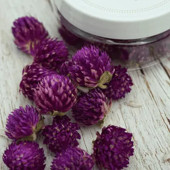 Jedlá dekorace na dort Sugar and Cakes ROSIE ROSE - SUŠENÉ KVĚTY PESTROVKY KULOVITÉ - FIALOVÉ 15ks