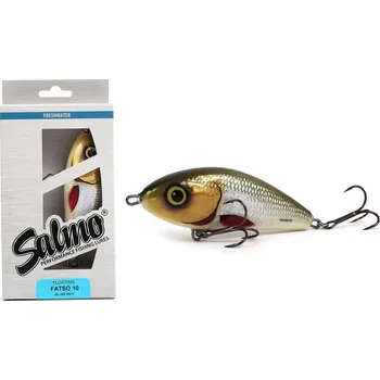 Umělá nástraha Wobler Salmo Fatso Sinking 8cm 25g SILVER HALO QFA119