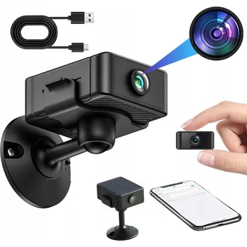 IP kamera MINI ŠPIÓNÍ KAMERA SKRYTÁ FULL HD WIFI DETEKCE POHYBU MALÁ KAMERA 1080P WiFi